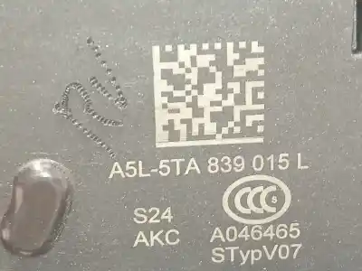 Автозапчастина б/у замок дверей заднього лівого для volkswagen t-roc (a11, d11) 2.0 tdi посилання на oem iam 5ta839015l  