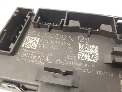 Автозапчастина б/у модуль комфорт для volkswagen t-roc (a11, d11) 2.0 tdi посилання на oem iam 5q4959592n a2c7741970200 