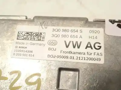 Автозапчастина б/у електронний модуль для volkswagen t-roc (a11, d11) 2.0 tdi посилання на oem iam 3q0980654s 0203501614 3q0980654a