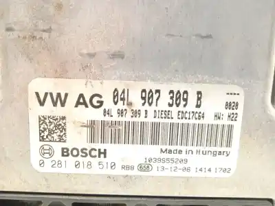 Автозапчастина б/у ебу контролер двигуна для skoda octavia iii (5e3, nl3, nr3) 1.6 tdi посилання на oem iam 04l907309b 0281018510 