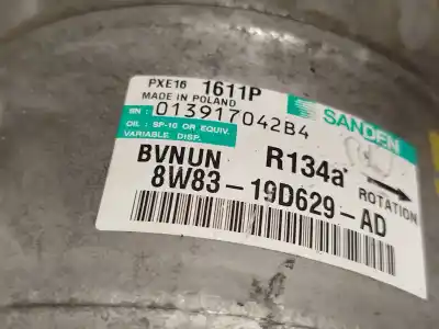 Автозапчастина б/у компресор кондиционера для land rover range rover iii (l322) 4.4 d 4x4 посилання на oem iam 8w8319d629ad  lr010723