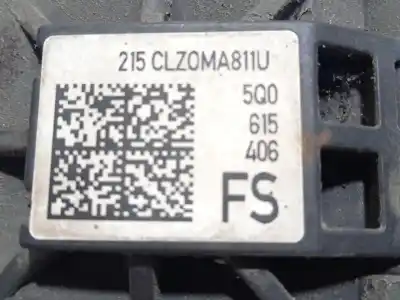 Автозапчастина б/у задній правий гальмівний супорт для volkswagen t-roc (a11, d11) 2.0 tdi посилання на oem iam 5q0615424e 5q0615406fs 5q0615424esl7