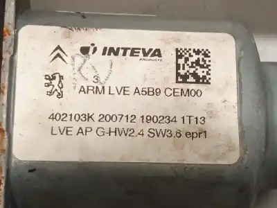 Piesă de schimb auto la mâna a doua mecanism acționare geam fațã stânga pentru citroen berlingo furgoneta/monovolumen (b9) 1.6 hdi 75 4x4 referințe oem iam 402103k  