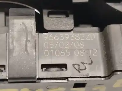 Second-hand car spare part left front power window switch for citroen c4 picasso i monospace (ud_) 1.6 hdi oem iam references 96639382zd  6554yc