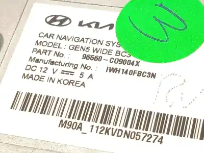 Pezzo di ricambio per auto di seconda mano sistema di navigazione gps per hyundai i20 iii (bc3, bi3) 1.6 t-gdi riferimenti oem iam 96560co9004x  96560c09004x