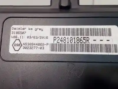 Автозапчастина б/у панель інструментів для mercedes-benz citan furgoneta/monovolumen (w415) 111 cdi (415.603 415.605) посилання на oem iam 248101865r  