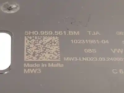 Автозапчастина б/у внутрішне світло для cupra leon (kl1) 1.5 etsi посилання на oem iam 5h0959561bm  5h0959561bmtja