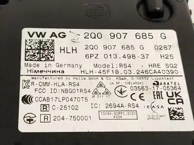 Second-hand car spare part electronic module for cupra leon (kl1) 1.5 etsi oem iam references 2q0907685g  