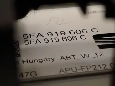 Second-hand car spare part multifunction display for cupra leon (kl1) 1.5 etsi oem iam references 5fa919606c  5fa919606c041