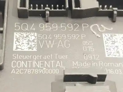 Second-hand car spare part body control unit for cupra leon (kl1) 1.5 etsi oem iam references 5q4959592p