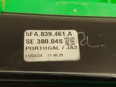Second-hand car spare part rear left window regulator for cupra leon (kl1) 1.5 etsi oem iam references 5fa839461a  5q0959407d