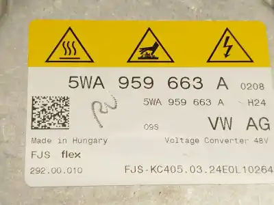 Автозапчастина б/у електронний модуль для cupra leon (kl1) 1.5 etsi посилання на oem iam 5wa959663a  