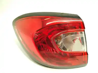 Second-hand car spare part left tailgate light for renault captur i (j5_, h5_) 0.9 tce 90 oem iam references 265557367r  