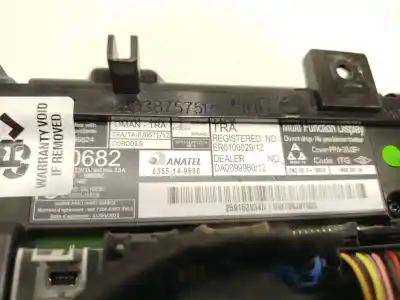 Second-hand car spare part multifunction display for renault captur i (j5_, h5_) 0.9 tce 90 oem iam references 259153934r  