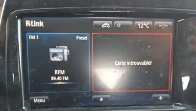 Second-hand car spare part multifunction display for renault captur i (j5_, h5_) 0.9 tce 90 oem iam references 259153934r  
