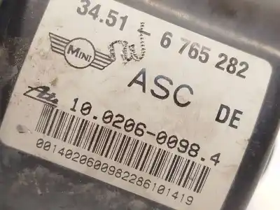 Pezzo di ricambio per auto di seconda mano abs per mini mini (r50, r53) one riferimenti oem iam 34516765282 10020600984 6765284