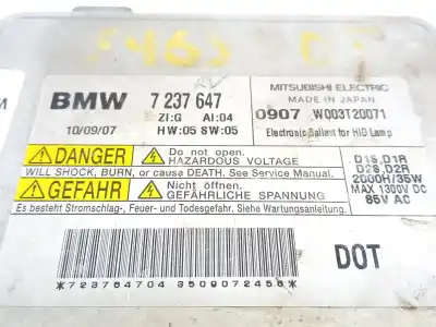 Gebrauchtes Autoersatzteil steuergerät xenon-scheinwerfer zum bmw 3 touring (e91) 318 d oem-iam-referenzen 7237647 w003t20071 63117237647