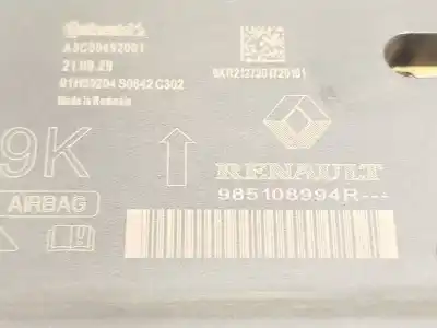 Автозапчастина б/у блок управління подушками безпеки для renault captur ii experience посилання на oem iam 985108994r  