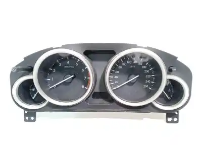 Pièce détachée automobile d'occasion compteur de vitesse tableau de bord pour mazda 6 hatchback (gh) 1.8 mzr références oem iam td1155430k9001  gal155471e