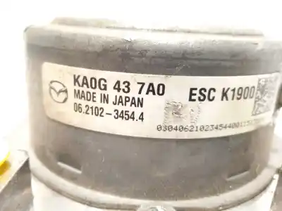 Peça sobressalente para automóvel em segunda mão abs por mazda cx-5 (kf) 2.2 d awd referências oem iam ka0g437a0a 06210234544 28515855003
