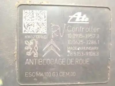 Second-hand car spare part abs for citroen ds3 style oem iam references 9817031780 10022007554 10091539573