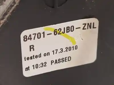 Tweedehands auto-onderdeel rechts achteruitzicht voor suzuki swift berlina (mz) 1.6 16v cat oem iam-referenties 8470162jb0znl  