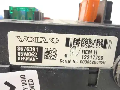 İkinci el araba yedek parçası röle/sigorta kutusu için volvo xc90 i (275) d5 awd oem iam referansları 8676391  12217799