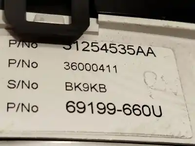 Автозапчастина б/у панель інструментів для volvo xc70 ii (136) d5 awd посилання на oem iam 31254535aa  