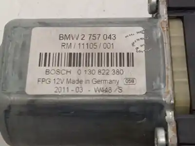 Second-hand car spare part driver left window regulator for mini mini (r56) one d oem iam references 2757043 0130822380 67622757043