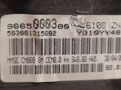 Peça sobressalente para automóvel em segunda mão quadrante por peugeot partner tepee 1.6 hdi 16v referências oem iam 9665000380 503001315652 9801642080