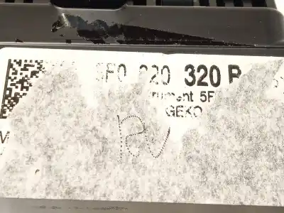 Peça sobressalente para automóvel em segunda mão quadrante por seat ateca (kh7, khp) 1.5 tsi 4drive referências oem iam 5f0920320b  