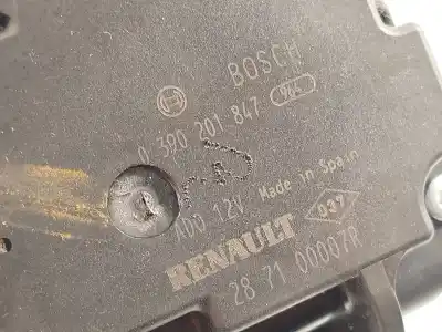 Автозапчастина б/у двигатель заднього склоочисника для renault megane iii fastback (bz0/1_, b3_) 1.5 dci (bz0c) посилання на oem iam 287100007r 0390201847 