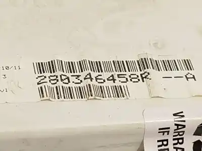 Second-hand car spare part multifunction display for renault megane iii fastback (bz0/1_, b3_) 1.5 dci (bz0c) oem iam references 280346458r  