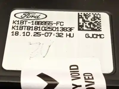 Pezzo di ricambio per auto di seconda mano display multifunzione per ford fiesta vii (hj, hf) 1.1 ti-vct riferimenti oem iam k1bt18b955fc l1bt18b955fb 2517283