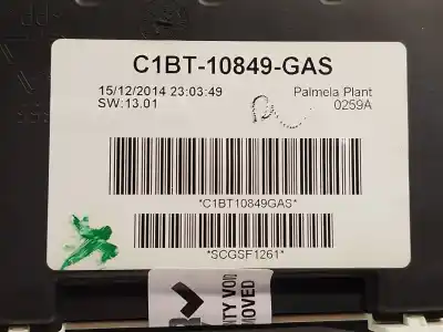 Автозапчасти б/у приборная доска за ford fiesta vi (cb1, ccn) 1.6 tdci ссылки oem iam c1bt10849gas  2086528