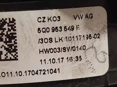 Автозапчастина б/у кільце піддушки безопасности для skoda octavia iii combi (5e5, 5e6) 2.0 tdi 4x4 посилання на oem iam 5q0953549f  