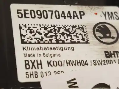Автозапчасти б/у климат-контроль за skoda octavia iii combi (5e5, 5e6) 2.0 tdi 4x4 ссылки oem iam 5e0907044ap  5e0907044apyms