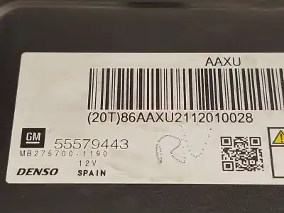 Second-hand car spare part ecu engine control for opel astra j (p10) 1.7 cdti (68) oem iam references 55579443 2757001190 