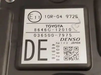 Second-hand car spare part electronic module for toyota corolla fastback (_e21_) 1.8 hybrid (zwe211) oem iam references 8646c12010 0365007975 