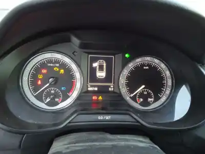 Автозапчастина б/у панель інструментів для skoda octavia iii combi (5e5, 5e6) 2.0 tdi 4x4 посилання на oem iam 5e0920741e  