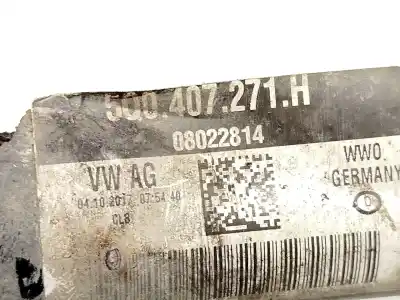 Автозапчастина б/у передня ліва трансмісія для skoda octavia iii combi (5e5, 5e6) 2.0 tdi 4x4 посилання на oem iam 5q0407271h  