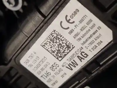Gebrauchtes Autoersatzteil instrumententafel zum volkswagen t-roc (a11, d11) 2.0 tdi oem-iam-referenzen 2ga857003a82v  2ga880504d