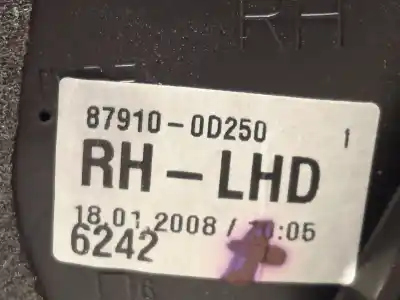 Автозапчастина б/у правий задний огляд для toyota yaris (_p9_) 1.4 d-4d (nlp90_) посилання на oem iam 879100d250  