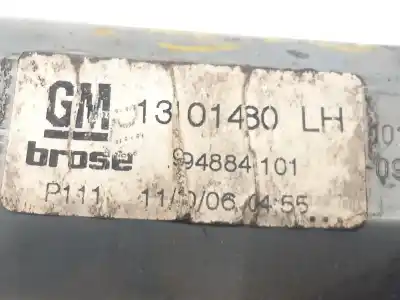 Автозапчасти б/у регулятор стекла переднего левого за opel astra h (a04) 1.6 (l48) ссылки oem iam 13101480  