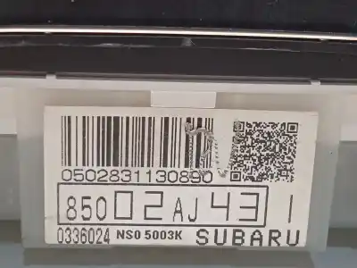 Peça sobressalente para automóvel em segunda mão quadrante por subaru legacy v (bm) 2.0 d awd (bmd) referências oem iam 85002aj431  85021aj201