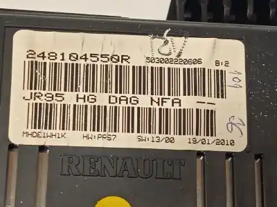 Автозапчастина б/у панель інструментів для renault scénic iii (jz0/1_) 1.9 dci (jz0j, jz1j, jz1k, jz1s) посилання на oem iam 248104550r  