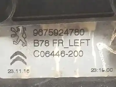 Автозапчасти б/у регулятор стекла переднего левого за citroen c4 grand picasso ii (da_, de_) 1.6 bluehdi 120 ссылки oem iam 9675924780  9875288980