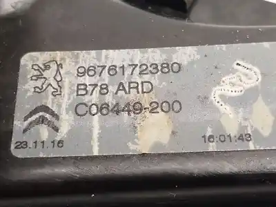 Автозапчастина б/у регулятор скла заднього правого для citroen c4 grand picasso ii (da_, de_) 1.6 bluehdi 120 посилання на oem iam 9676172380  9675288180