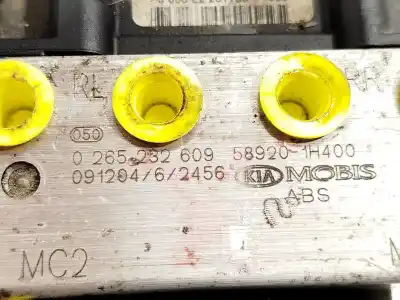 Peça sobressalente para automóvel em segunda mão abs por kia cee'd fastback (ed) 1.6 crdi 90 referências oem iam 589201h400 0265232609 0265800972