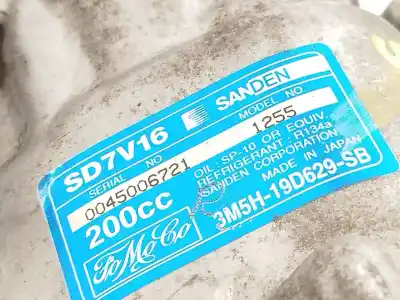 Second-hand car spare part air conditioning compressor for mazda 3 (bk) 1.6 di turbo oem iam references 3m5h19d629sb sd7v16 1255